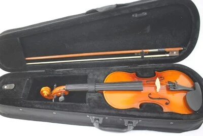 Stagg VN-L Series Student Violin Outfit 1/2 -  MISSING ONE TUNER  #R5019 - Image 1 of 3