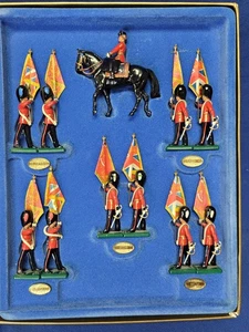 W. Britain Trooping the Colour Collector’s Set 1986 Limited Edition Lead Soldier - Picture 1 of 10