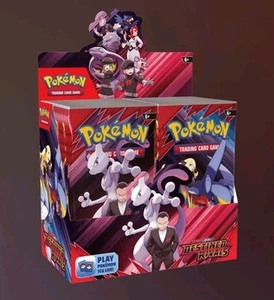 Pokemon Destined Rivals (SV10) Booster Box Brand New Factory Sealed Free Ship - Imagen 1 de 5