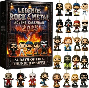Legends of Rock & Metal Calendario Dell'Avvento Heavy Metal 2025, 24 Giorni Con  - Foto 1 di 12