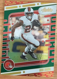 Panini Absolute 2024 - #23 Nick Chubb Green Spectrum 25/09 - Imagen 1 de 2