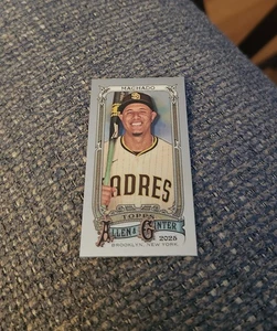 2025 Topps Allen Ginter Baseball Manny Machado #134 Mini Chrome San Diego Padres - Picture 1 of 2