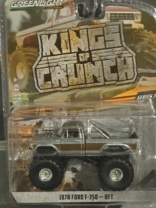 Greenlight - RAW CHASE 1978 Ford F-350 - BFT [Kings of Crunch (Series 5) RARE - Picture 1 of 9