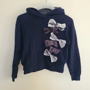 Sudadera con capucha para mujer LANVIN en Bleu azul marino talla 38 lazos - Imagen 1 de 10