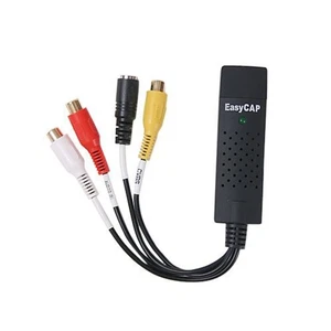 USB 2.0 TV DVD VHS Video Adapter Capture Audio AV Capture Support WinXP/ / - Afbeelding 1 van 2