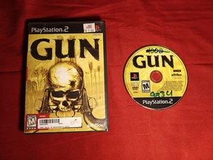Gun PS2 Juego Probado (Sony PlayStation 2, 2005) Galería de Películas Estuche Neversoft - Imagen 1 de 12