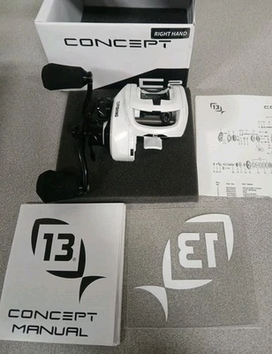 13 CARRETE BAITCAST MANO DERECHA FISHING CONCEPT C GEN II 6.8:1 Foto 1 de 4