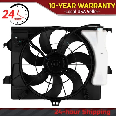 Engine Radiator Cooling Fan Assembly for Kia Rio 2012-2017 253801R000 253804L050 Foto 1 de 4