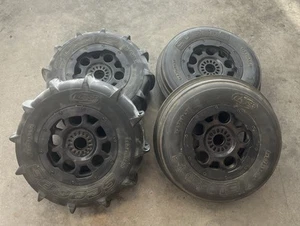 Losi Scoop And Slicers Wheels and Tires DBXL DBXL-E 2.0 - Picture 1 of 2