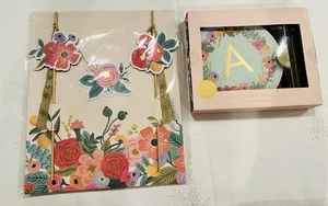 Rifle Paper Co Cake Topper New Sealed + Partial Box Of Banner Tiles (35) - Picture 1 of 6