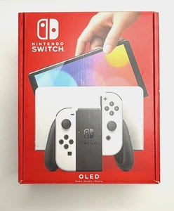 Nintendo Switch OLED Model HEG-001 Handheld Console - 64GB - White - Picture 1 of 2