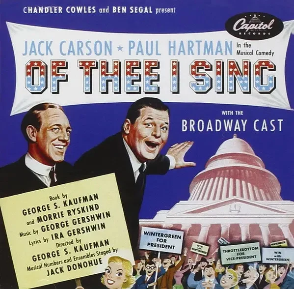 CD George Gershwin / Ira Gershwin Of Thee I Sing (Original Broadway Cast) - Bild 1 von 1