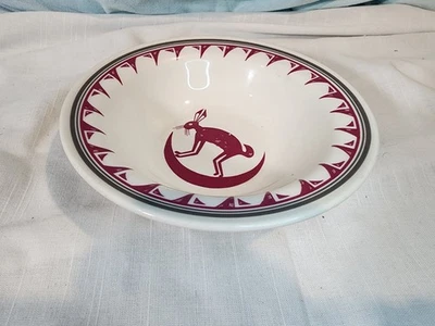 Buffalo China Mimbreno Indian/Santa Fe Dining Car, Soup Bowl, Replica Nice! - Image 1 of 4
