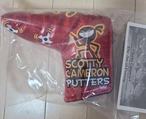 Scotty Cameron Ninja Wasabi Warrior Member Putter Head Cover Red New - Picture 1 of 16