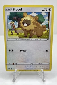 Pokemon Bidoof SWSH09: Brilliant Stars 120/172 LP - Picture 1 of 2