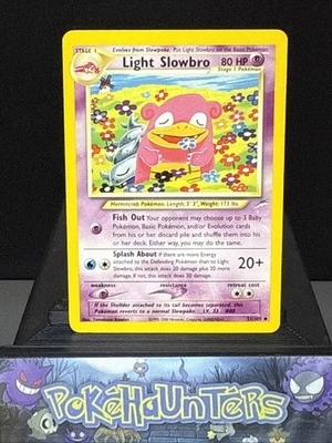 Pokemon Card Light Slowbro 51/105 Neo Destiny Set WOTC Light Play - Image 1 of 2