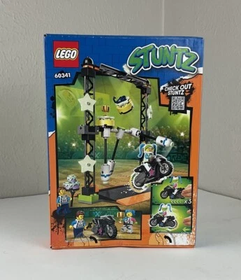 Lego City Stuntz 60341 The Knockdown Stunt Challenge Minifigures Vehicles New - Image 1 of 4