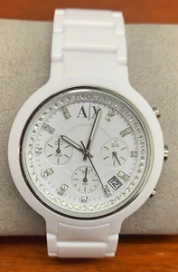AX Armani Exchange White Crystal Ladies Active Watch AX5140 - Picture 1 of 1