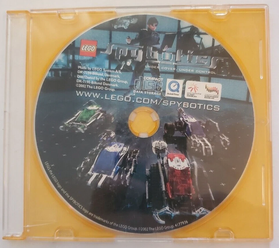 Lego Spybotics PC CD-ROM 2002 Disc Only - Image 1 of 1