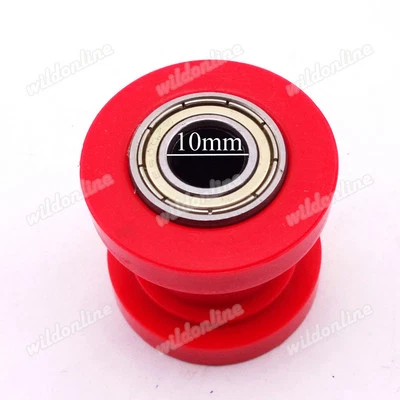 Rot 10mm Pulley Spanner Kettenrolle Für SSR Pitster Pit Dirt Bike - Bild 1 von 4