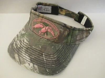 Duck Commander Ladies Visor Camouflage Pink Embroidery - Image 1 of 4