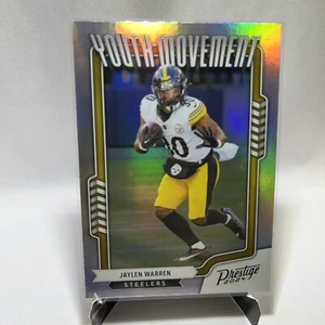 Panini Prestige 2024 - Movimiento Juvenil #YM-JWN Jaylen Warren - Imagen 1 de 5