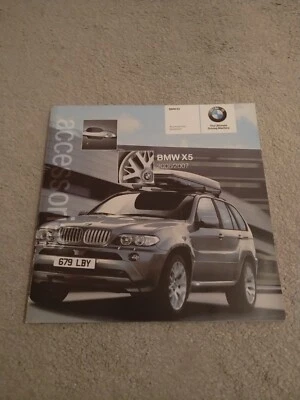 BMW X5 2006 /2007 Accessories Sales Brochure - Image 1 of 4
