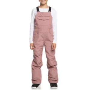 Roxy Girl Nonstop Bib Snowpants MULTIPLE SIZES Pink NWT $149 - Picture 1 of 7