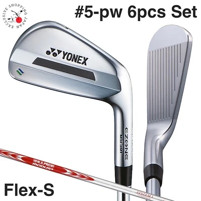 YONEX EZONE MB301 Forged Iron Golf Club 6pcs Set 5-pw Flex S Tour125 Steel Shaft - Image 1 of 4