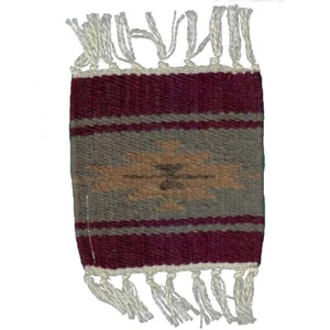 Maya Wool Southwest Design Coaster - 6" x 6" - FREE SHIPPING - Picture 1 of 1