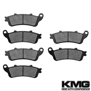 Front + Rear Organic NAO Brake Pads For 1997-2003 Honda CBR 1100 XX Blackbird - Picture 1 of 2