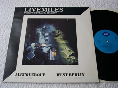 Tangerine Dream ‎–  Livemiles ,  Jive ‎– HIP 62 , Vinyl, LP, Album, UK - Image 1 of 4