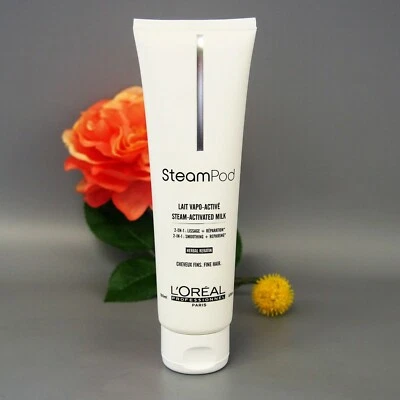 L'oreal Professionnel Steampod Leche Activada al Vapor Cabello Fino 150ml/5oz Lait Foto 1 de 3