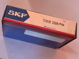 SKF Precision Angular Contact Ball Spindle Bearing  71918 CDGA / P4A  90x125x18 - Picture 1 of 1