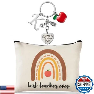 DGjianfei Teacher Appreciation Gifts Personalized - 2pcs Best Teacher Ever Ma - Picture 1 of 5
