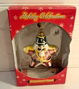 Christopher Radko Ornament Nutcracker Star Shaped Hand Painted Glass Target 2005 - Picture 1 of 20