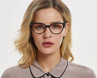 Full Rim Light Prescription Frame Cateye Cat Eye Glasses Sunglasses Damenbrille
