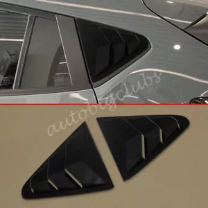 For Subaru Crosstrek 2024-2025 Black C-pillar Window Cover Trims Accessories - Picture 1 of 5