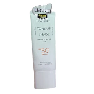 DEWYTREE Tone-Up Shade Green Tone-Up Sun Cream SPF 50+ PA++++ 40ml/Reddish - Picture 1 of 11
