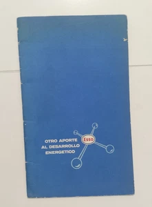 Vintage ESSO Petrol Spanish Brochure Ad Argentina 1960 - Picture 1 of 4