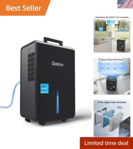Dehumidifier for Large Spaces - 115 Pints/Day, 2024 Energy Star Rated - Picture 1 of 9