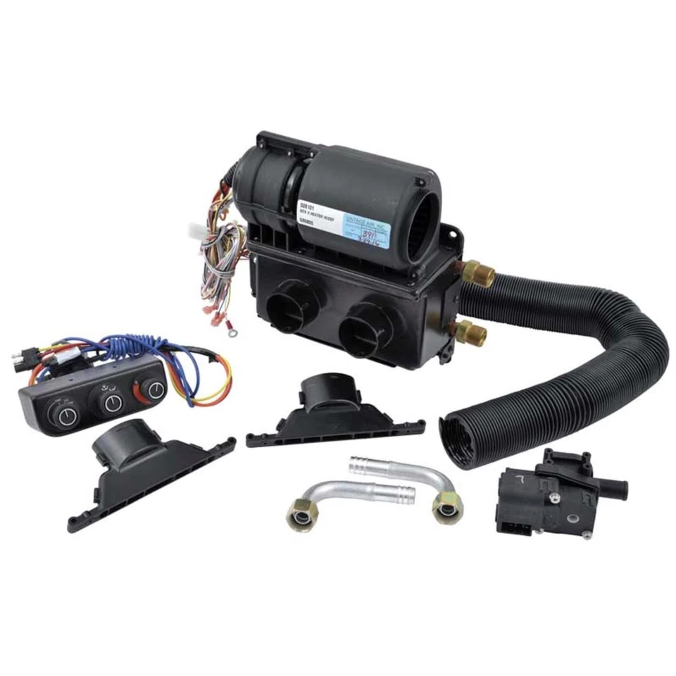 Vintage Air 506101 Gen-II Heater Assembly, Plastic, Black - Image 1 of 4