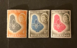 Briefmarken Barbados Scott #254-6 postfrisch - Bild 1 von 1