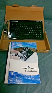 Seal Shield Seal Pup Keyboard S86P and Pointer - Washable & Antimicrobial  - Foto 1 di 4