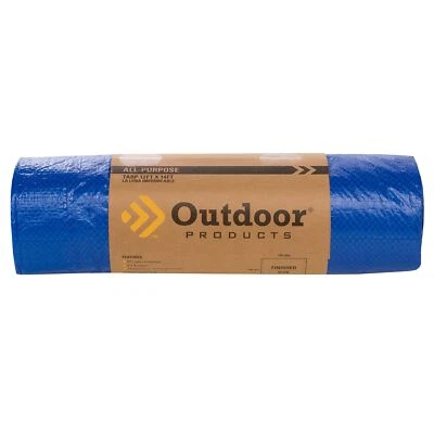 Adult Blue 12ft X 14ft Mixed Rolled Tarpaulin - Image 1 of 3