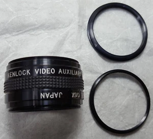 TELEOBJETIVO AUXILIAR DE VIDEO KENLOCK, 1,5X y 0,6X gran angular. - Imagen 1 de 7