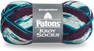Patons Kroy Socks Yarn, 1 Pack of 1 Skein