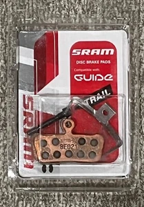 Sram Guide/Trail Disc Brake Pads Metal Sintered Pad Steel Backing Plate - Picture 1 of 3