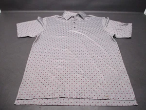 FJ LaPlaya Club Golfshirt Knopfleiste Polo Rautenmuster Herren Large - Bild 1 von 7