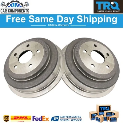New Rear Brake Drum Pair For Dodge Ram Dakota Mitsubishi Raider - Image 1 of 4